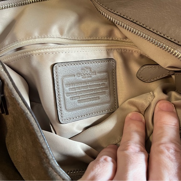 Coach Suede Bag - Picture 2 of 7